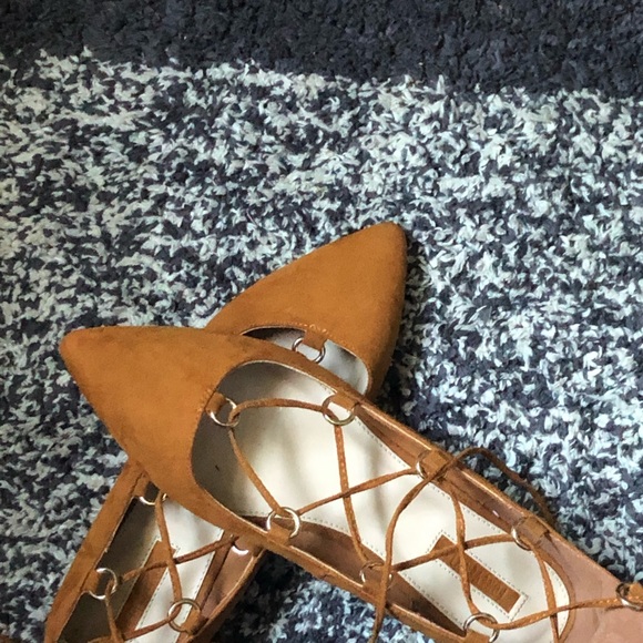Forever 21 lace up flats - Picture 2 of 7